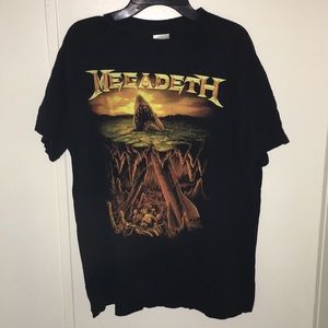megadeth tshirt